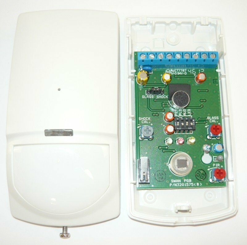 SWAN PGB (Crow) извещатель охранный комбинированный ИК + разбития — фото 1