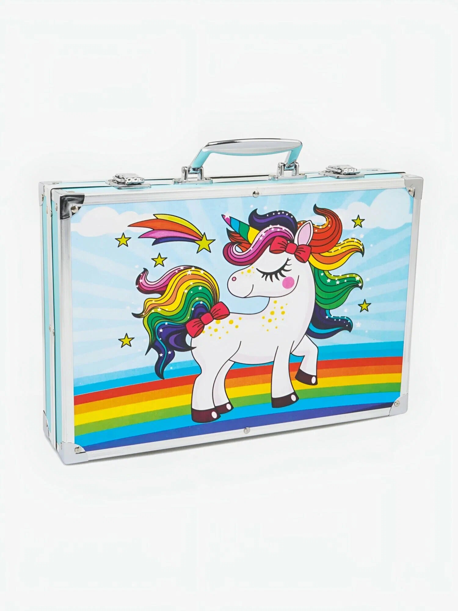 Набор для рисования "Маркеры, фломастеры и краски", в подарочном кейсе — фото 1