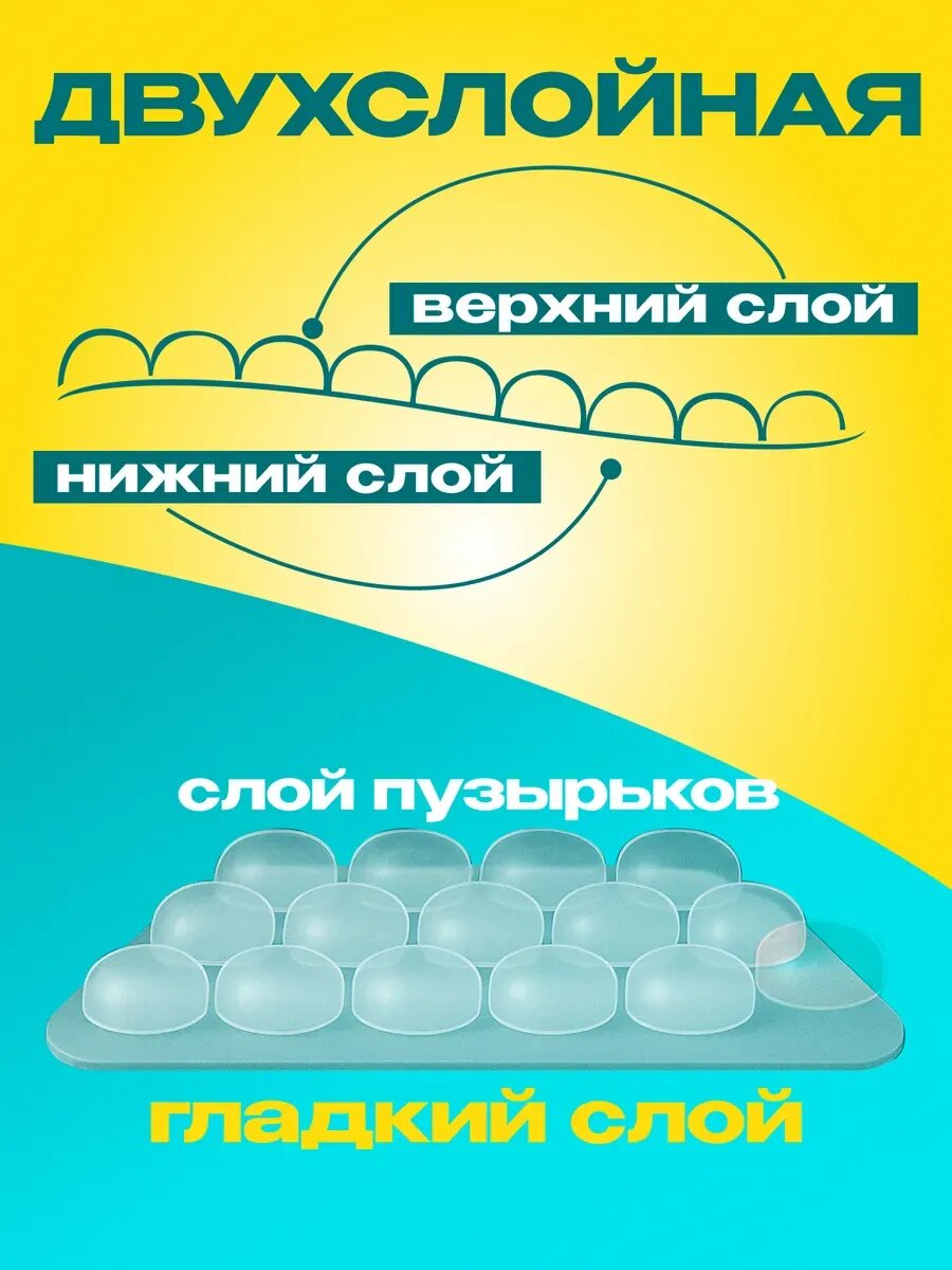 Воздушно-пузырчатая пленка / Пупырчатая пленка для упаковки рулон для переезда — фото 1