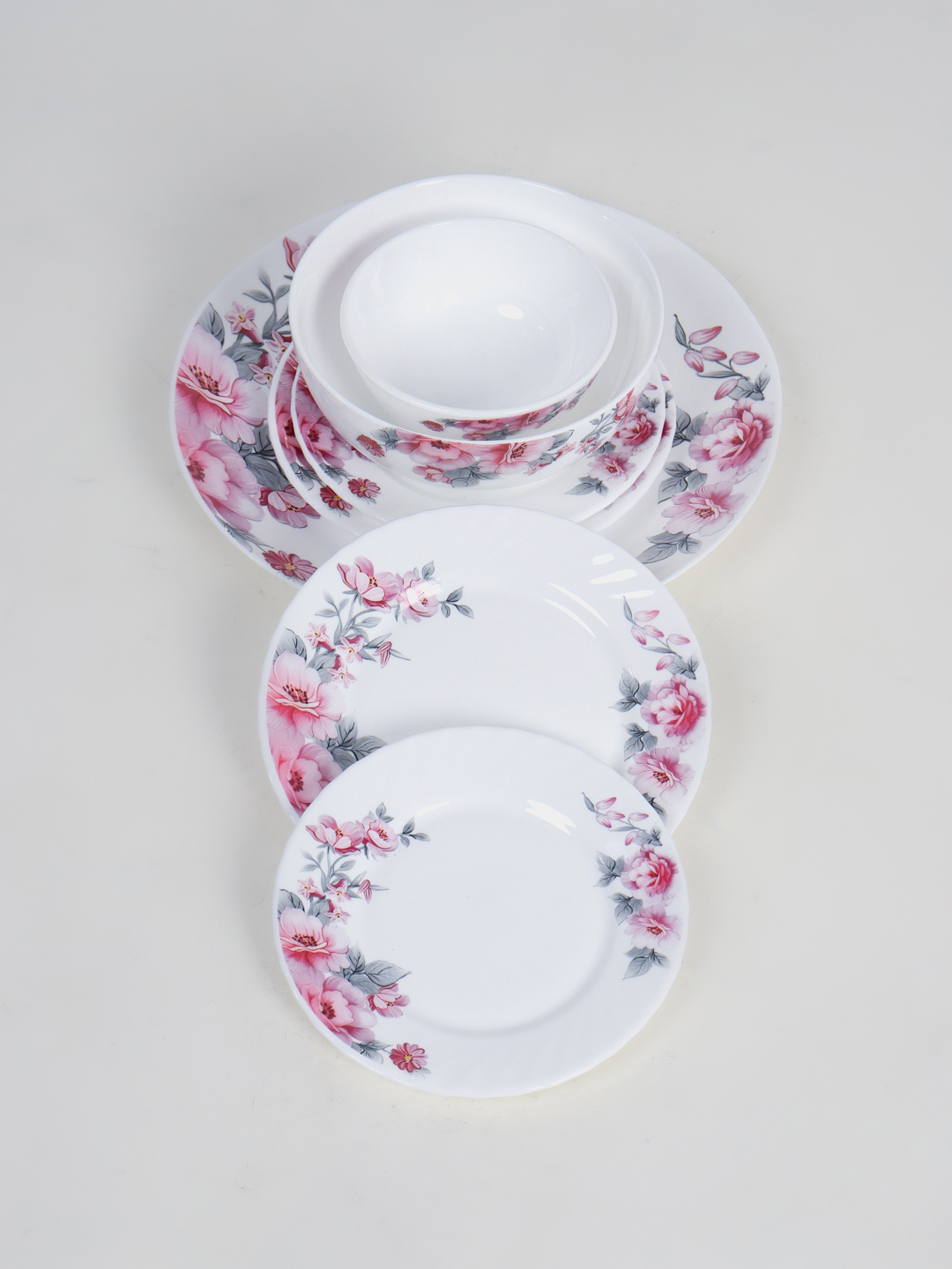 Набор посуды TORIX ELLA, из стеклокерамики на 6 персон, 32 предмета — фото 1