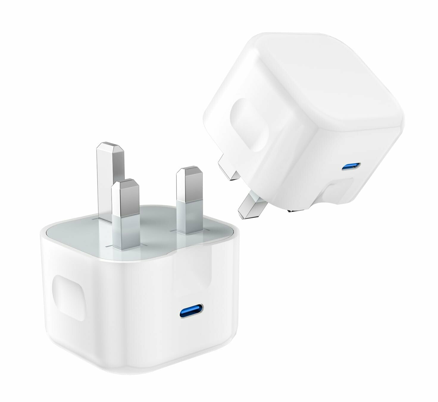 Быстрое зарядное устройство 35Вт, для iPhone 15/16/Pro/Max, с кабелем Type-C — фото 1