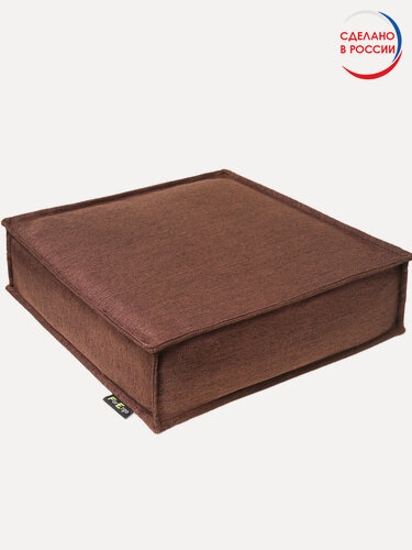 Изображение товара Подушка 40х40 для сидения "Пуф" для садовой мебели, для кухни, сидушка на стул