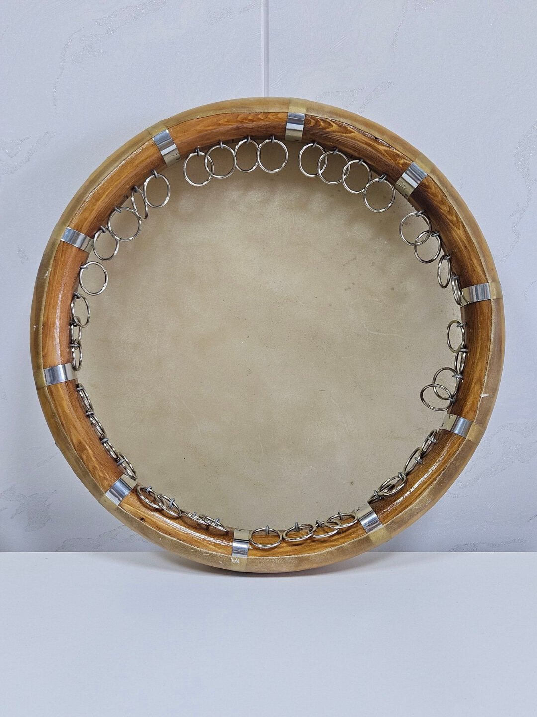 Учебная дойра, 35 см. национальный музыкальный инструмент, ударный инструмент, дойра .