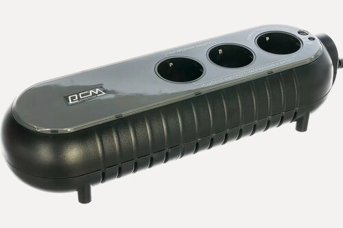 Изображение товара Резервный источник бесперебойного питания Powercom WOW-300, 300ВА/165 Вт, 3 разъема