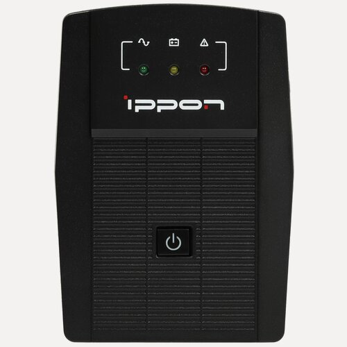 Изображение товара ИБП Ippon Back Basic 1050 Euro (403409), черный, 1050 ВА / 600 Вт