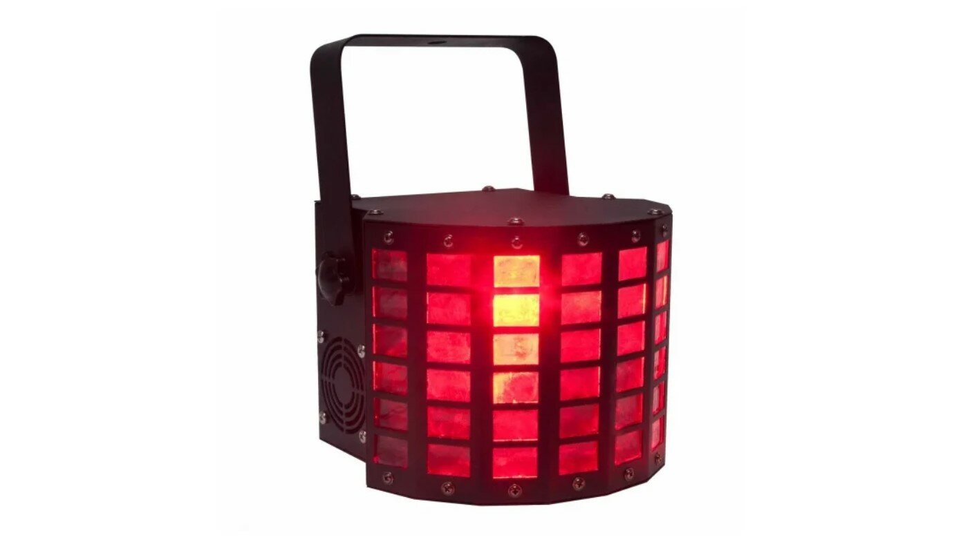 Световое оборудование ADJ Mini Dekker, 7 режимов работы, стробоскопический эффект.