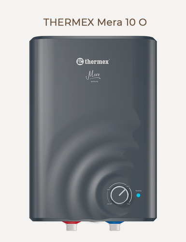 Изображение товара Водонагреватель накопительный 10 л Thermex Mera 10 O (Цвет: Gray)