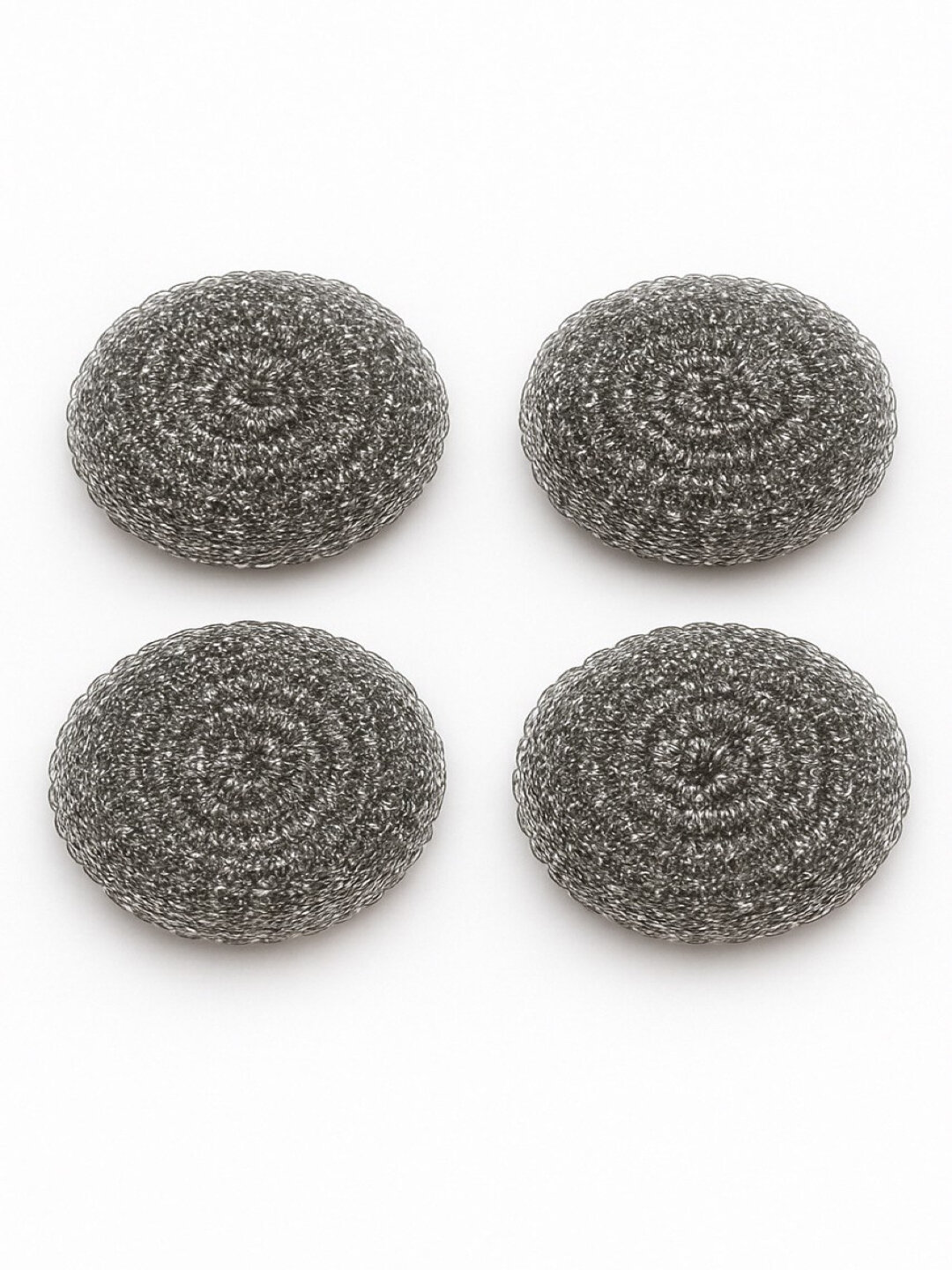 Набор металических губок "Maxi Cleaner" для мытья поверхностей, 4 шт