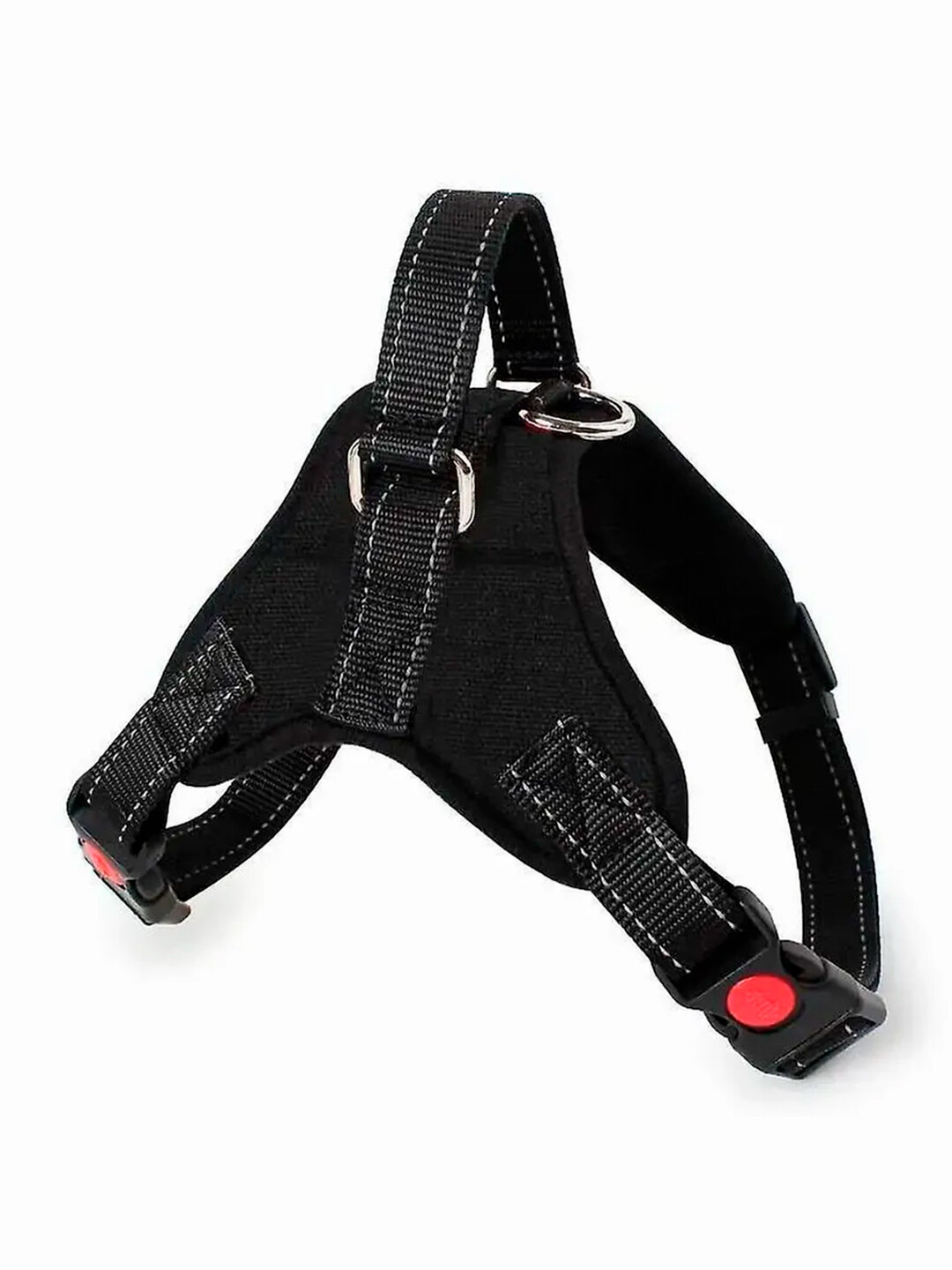 Прогулочная шлейка для кошек и собак, светоотражающая, дышащая, регулируемая