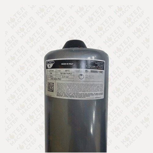 Изображение товара Цилиндрический расширительный бак для ГВС 4л. резьба 3/8, для котлов Protherm klz 16, 17 (0020056464; 1500000413)