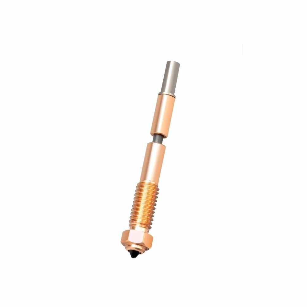 Сопло 0.6мм Unicorn для QIDI Plus 4, BiMetall Ceramic Ultra от Trianglelab, быстросъемное с закаленной вставкой