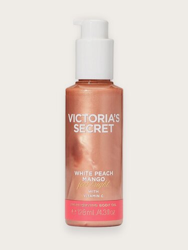 Изображение товара Victoria's Secret масло шиммер для тела с Highlighting Body Oil , White Peach Mango
