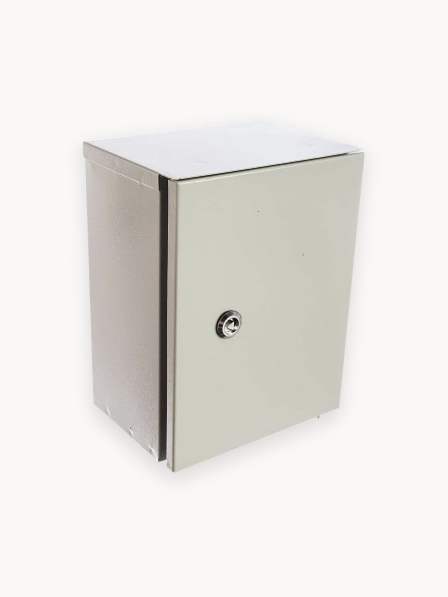 Щит с монтажной панелью ЩМП-00 IP54 RUCELF, серый