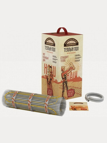 Изображение товара Нагревательный мат "Национальный комфорт" 2НК 770 Вт, 5,5 м2, двухжильный, без стяжки