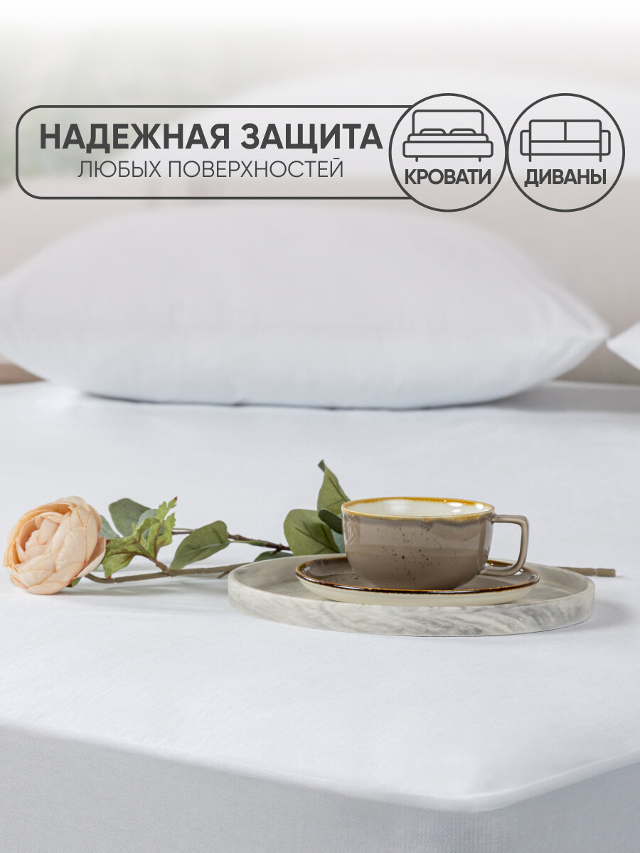 Чехол на матрас Askona (Аскона) Protect-a-bed Tencel 200x200x35,6 — фото 1