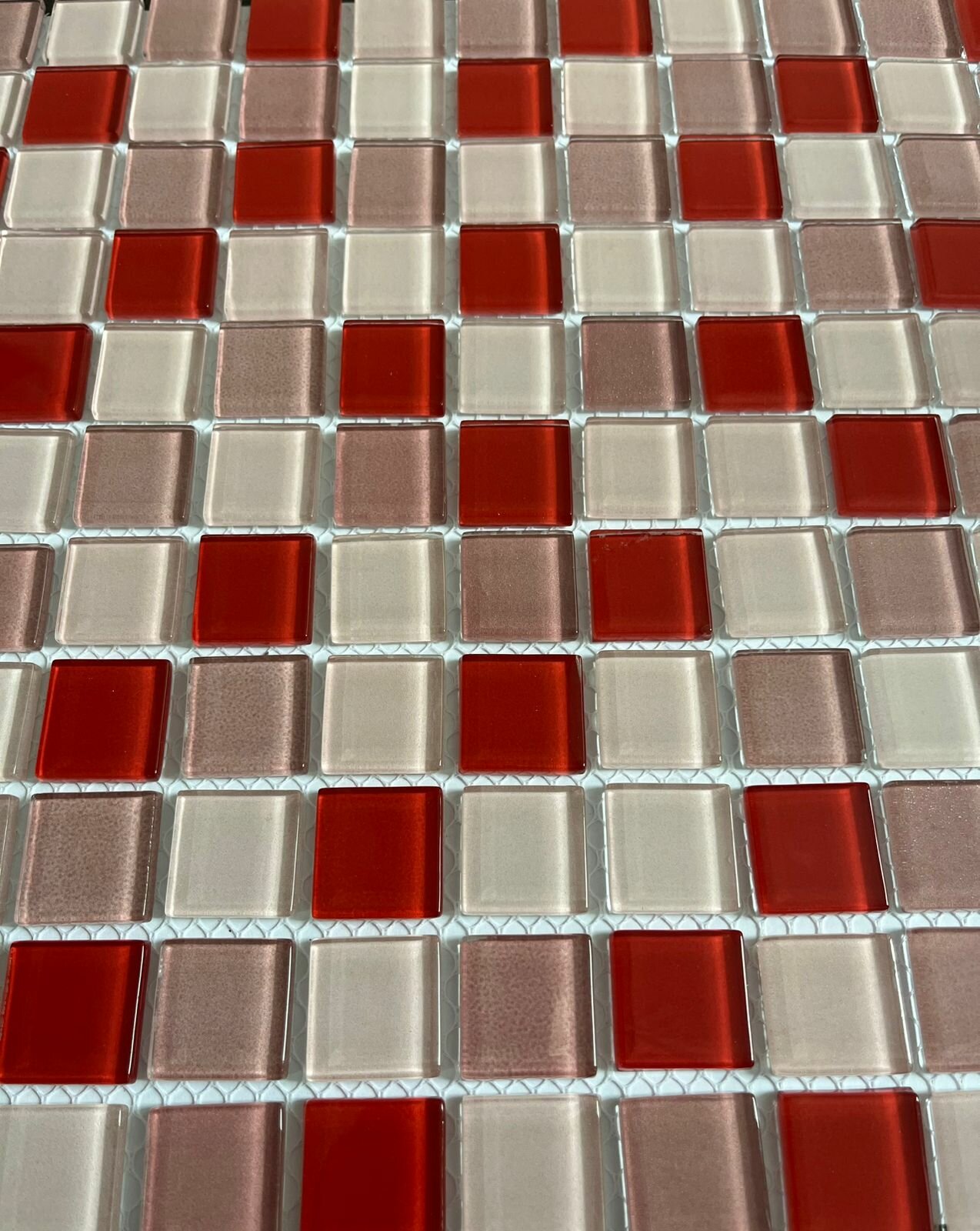Мозаика Glass 30 см x 30 см размер чипа: 25x25 мм