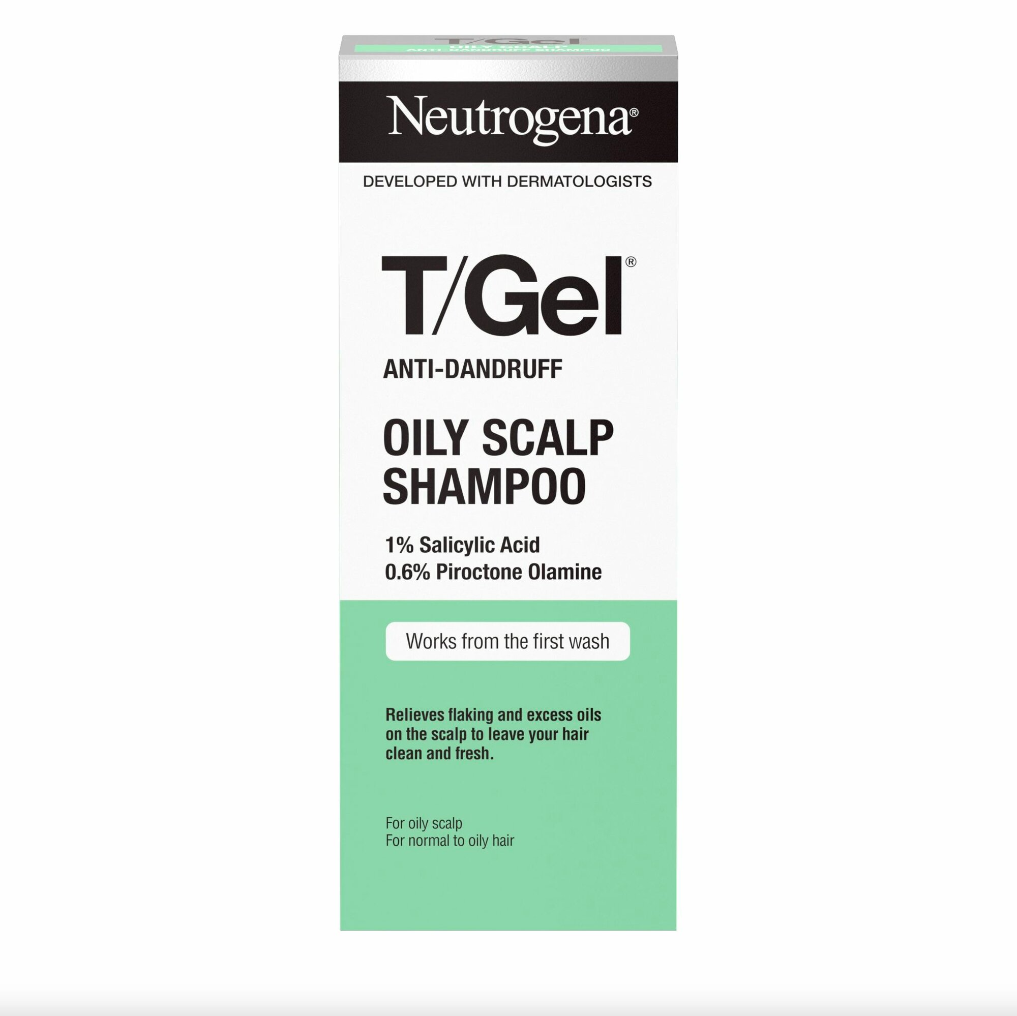 Neutrogena Шампунь против перхоти для жирной кожи головы T/Gel for Oily Scalp 250 мл