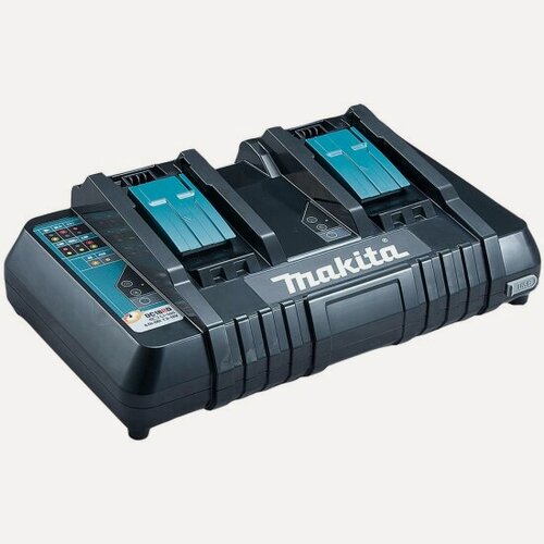 Изображение товара Зарядное устройство Makita DC18RD быстрое двухпортовое (LXT 18В) 630876-7