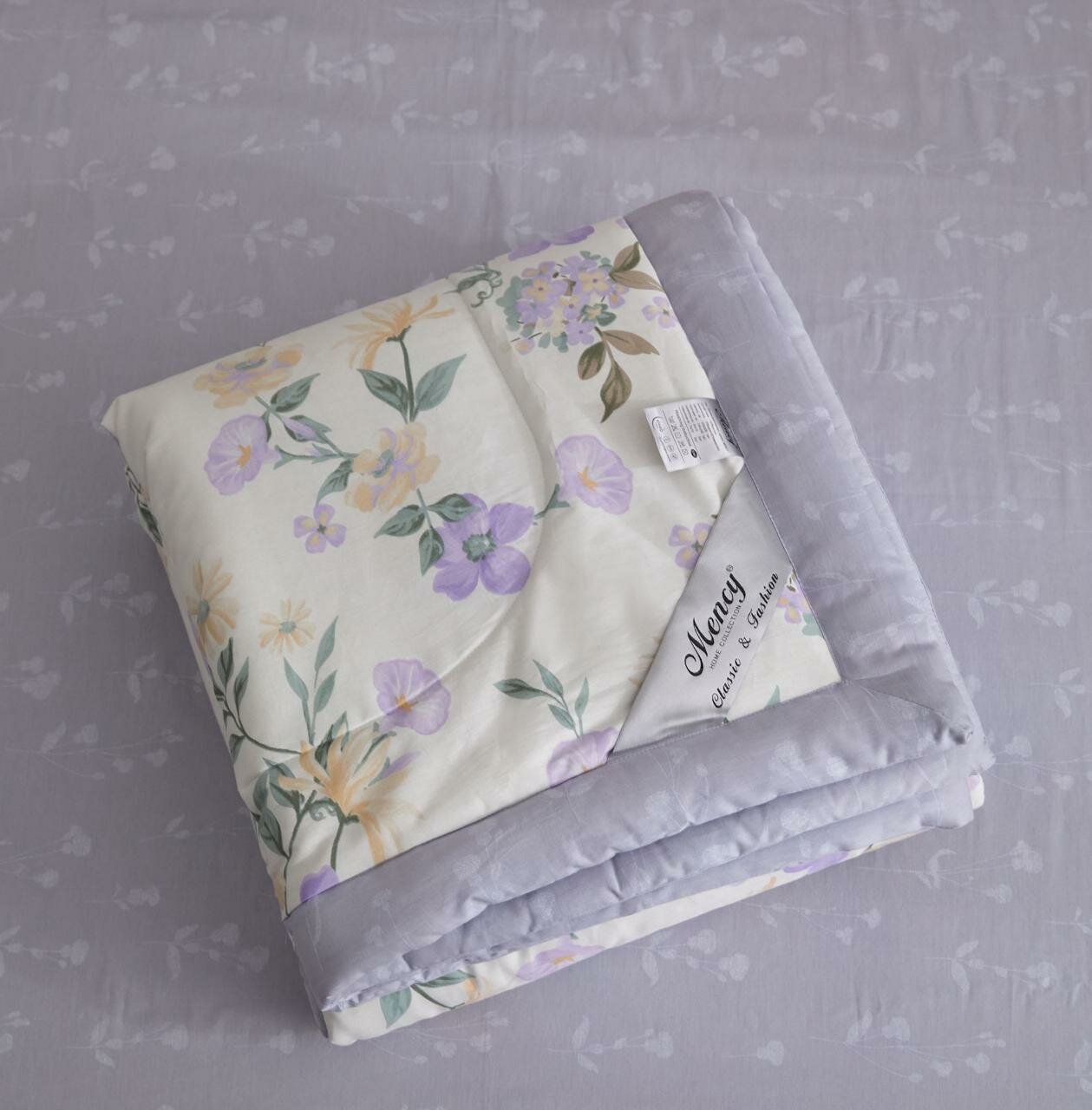 Постельное белье с одеялом 1,5 хлопок 100% Сатин Mency Men-5 — фото 1