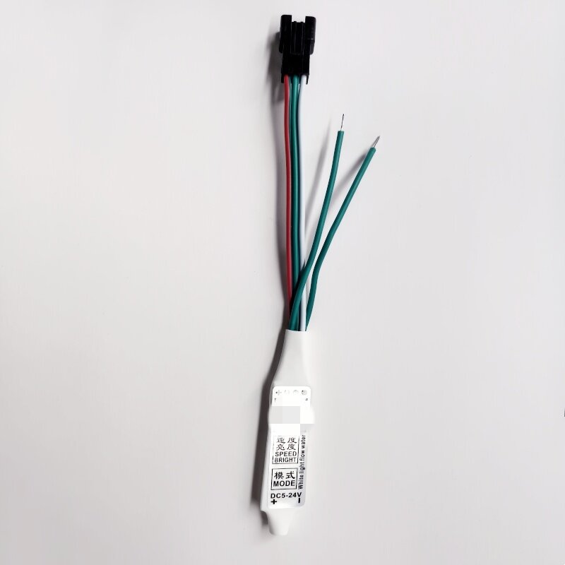 Мини - 3 - клавишный светодиодный контроллер белого света DC5V - 24V для управления монохромными светодиодными полосами WS2811