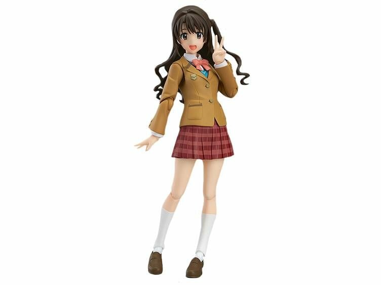 Figma No.255 Uzuki Shimamura Idolmaster Cinderella Girls фигурка 13 см с аксессуарами