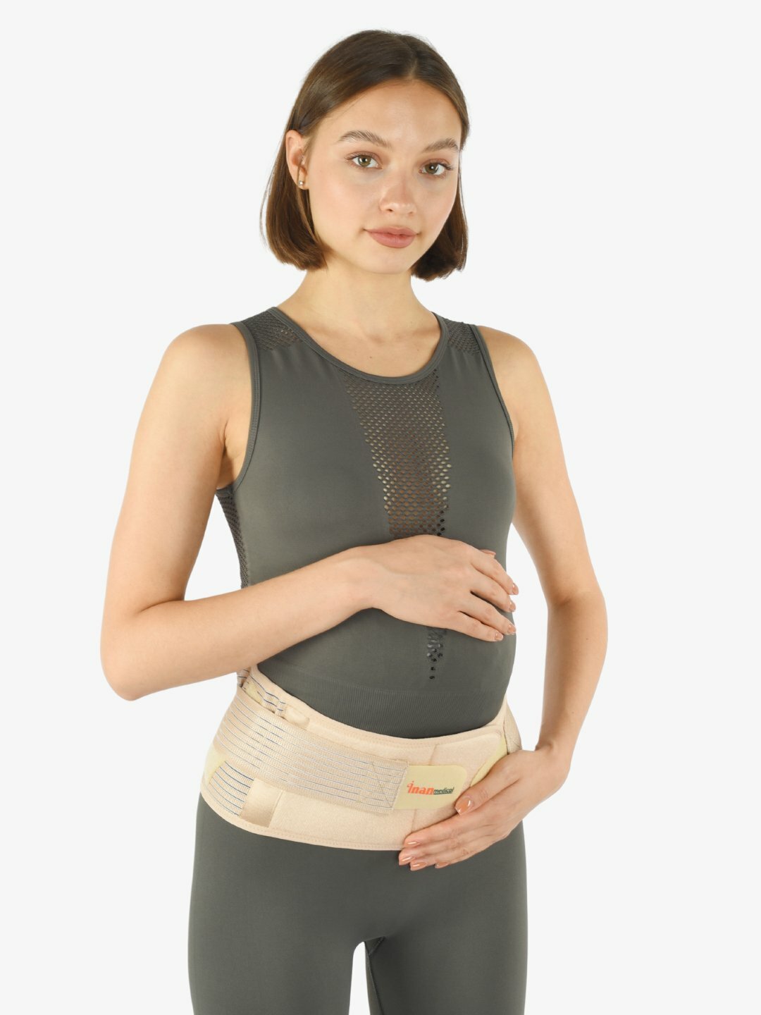Корсет для беременных Inanmedical, бежевый, размер K-809-L/XL — фото 1