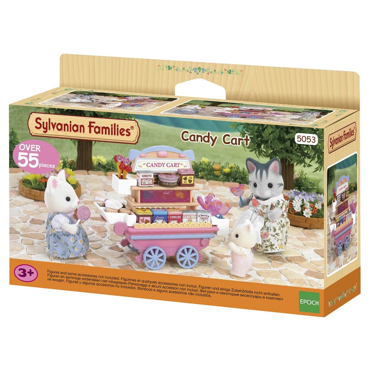 Тележка со сладостями Sylvanian Families 2812, аксессуары: леденцы, конфеты