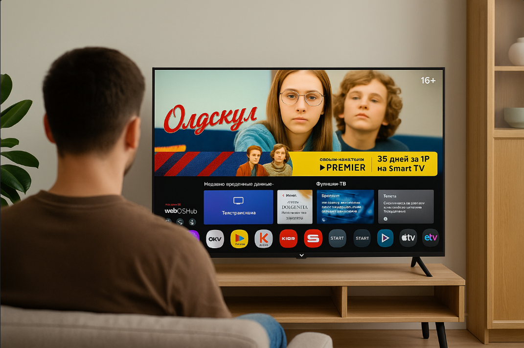 Телевизор 32 Q90 Smart TV WebOs ( платформа LG) пульт LG magic remote — фото 1