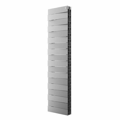 Радиатор биметаллический Royal Thermo PianoForte Tower 300 Silver Satin - 18 секций