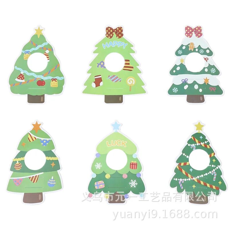 MOONBIFFY Многотипный держатель для елочных конфет 30PCS