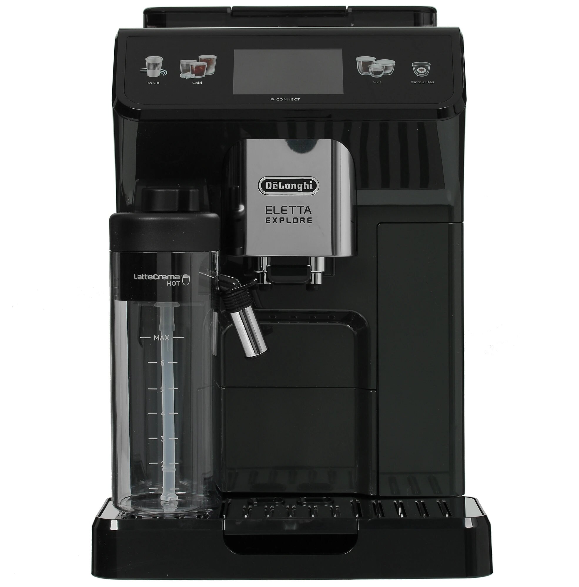 Кофемашина DeLonghi Eletta Explore ECAM450.65. G, 19 бар, встроенная кофемолка — фото 1