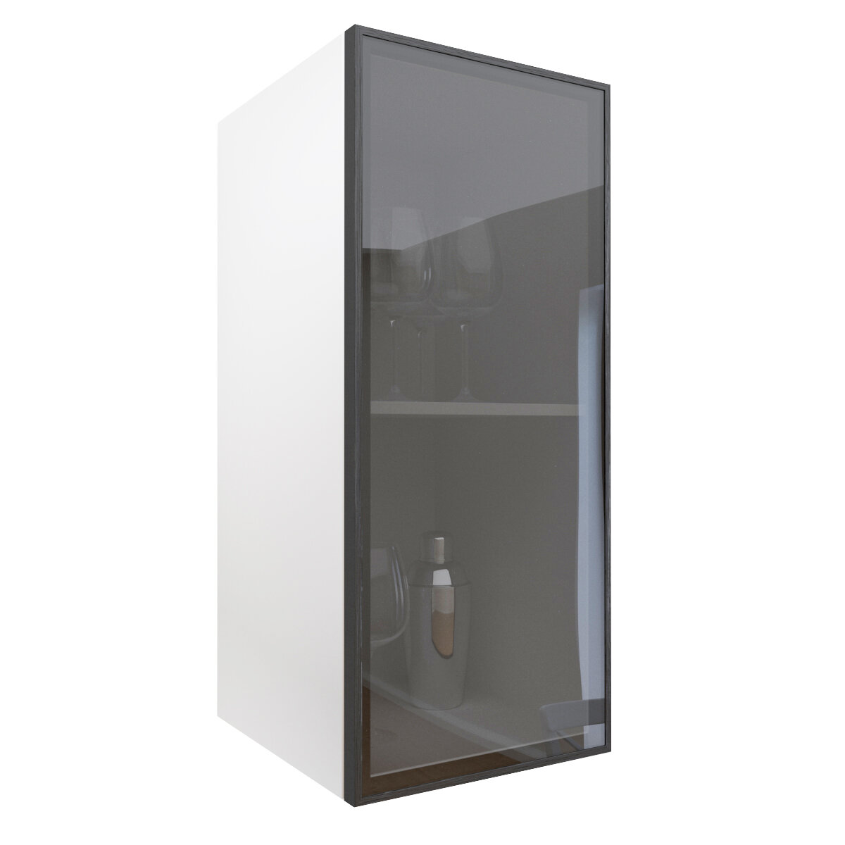 Фасад из алюминиевого профиля со стеклом Aluminum Glass356х716см