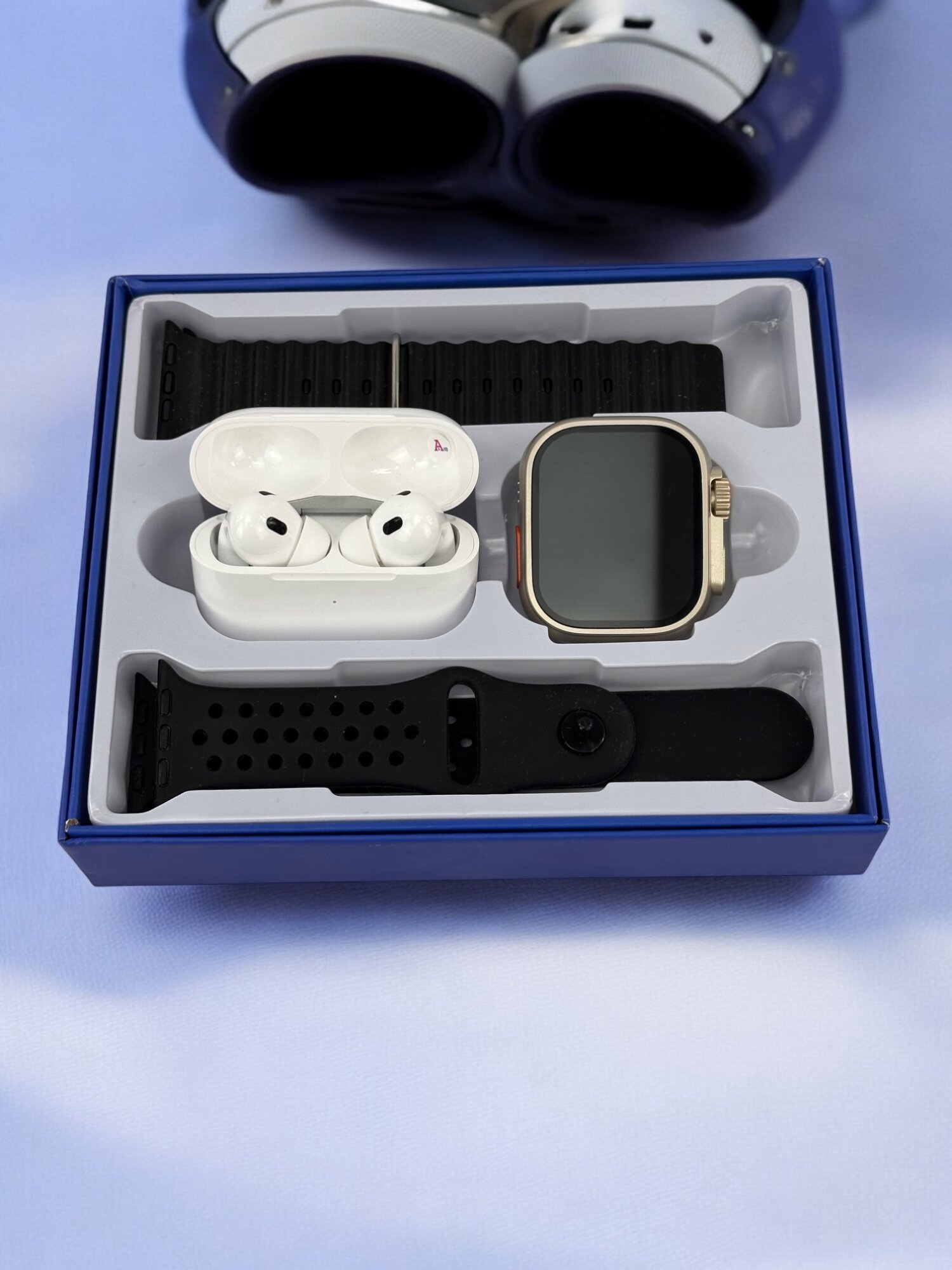 Часы Smart Watch HR6 ULTRA3 и наушники Pods Pro