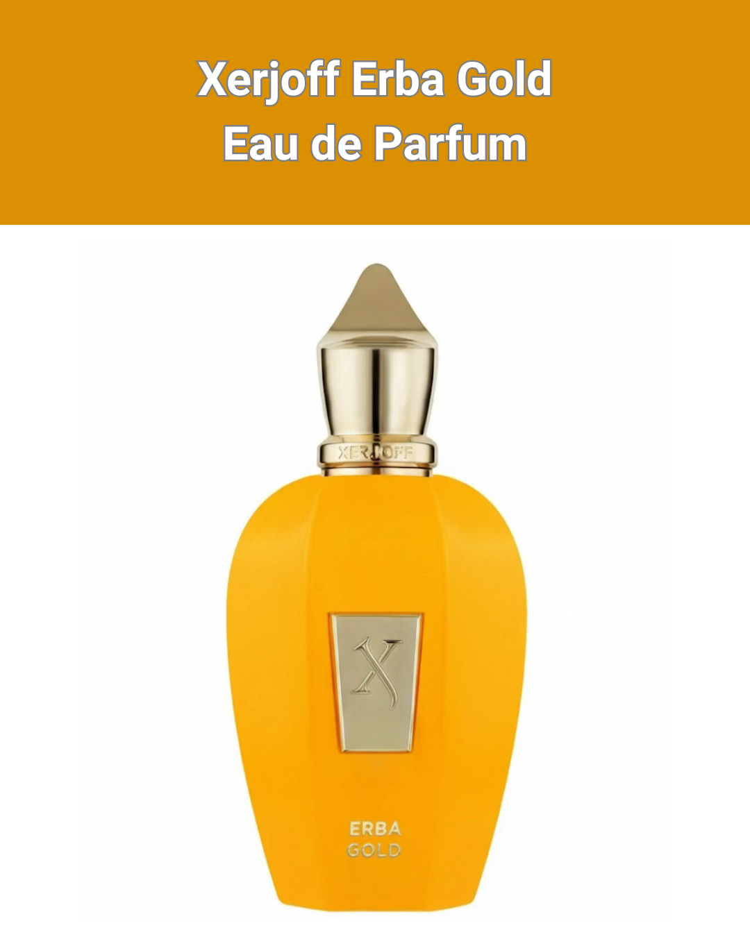 Xerjoff Erba Gold Eau de Parfum 100мл - Парфюм для мужчин и женщин