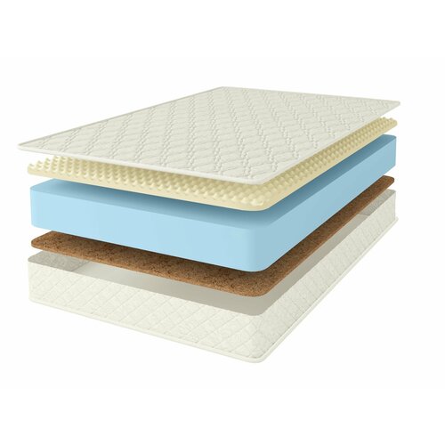 фото Матрас comfort line cocos eco roll+ soft 165х190, высота 21 см, анатомический средней жесткости кокосовый беспружинный