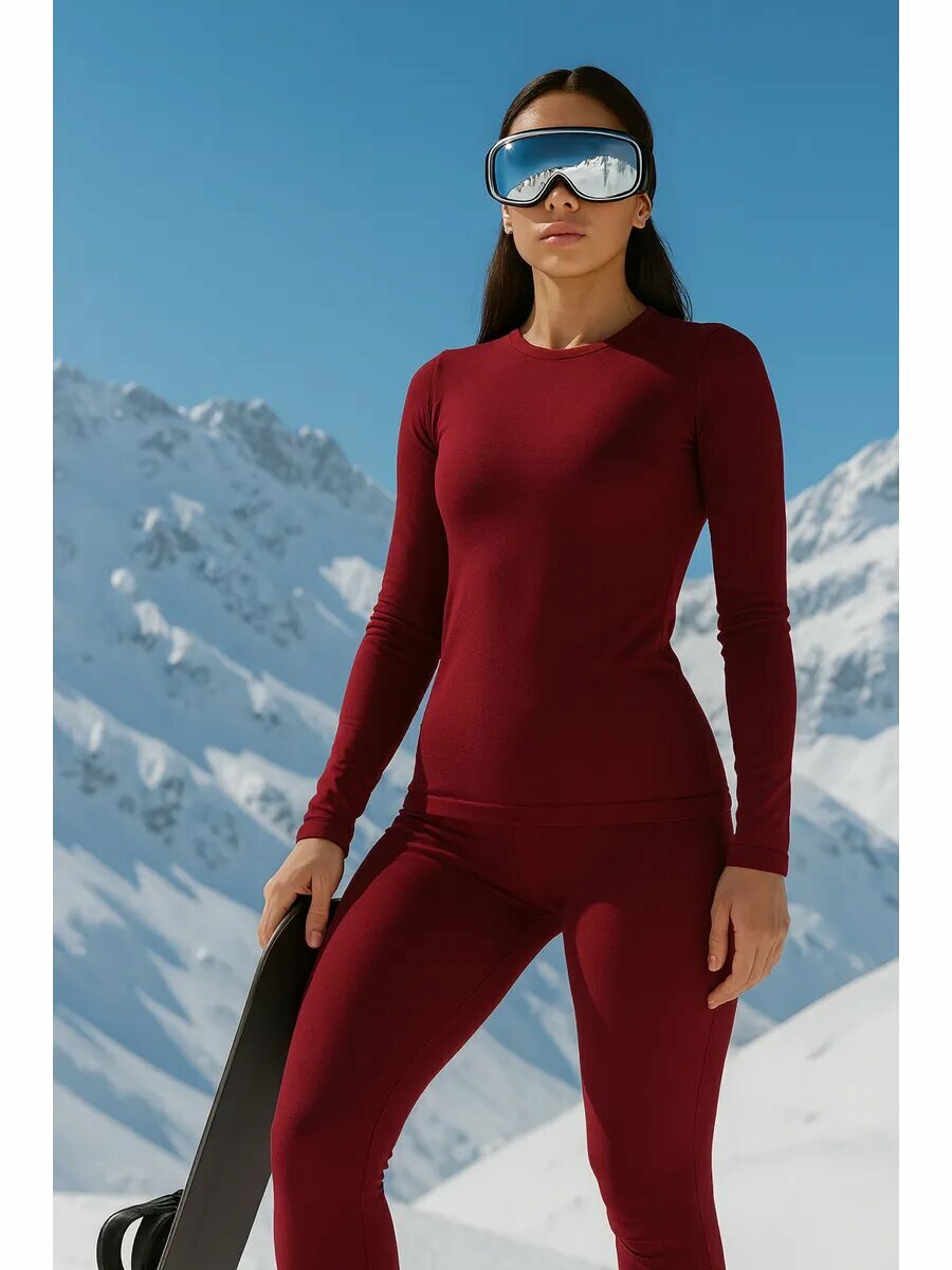 Комплект термобелья MARK FORMELLE термо размер 164/170-96-102 винный