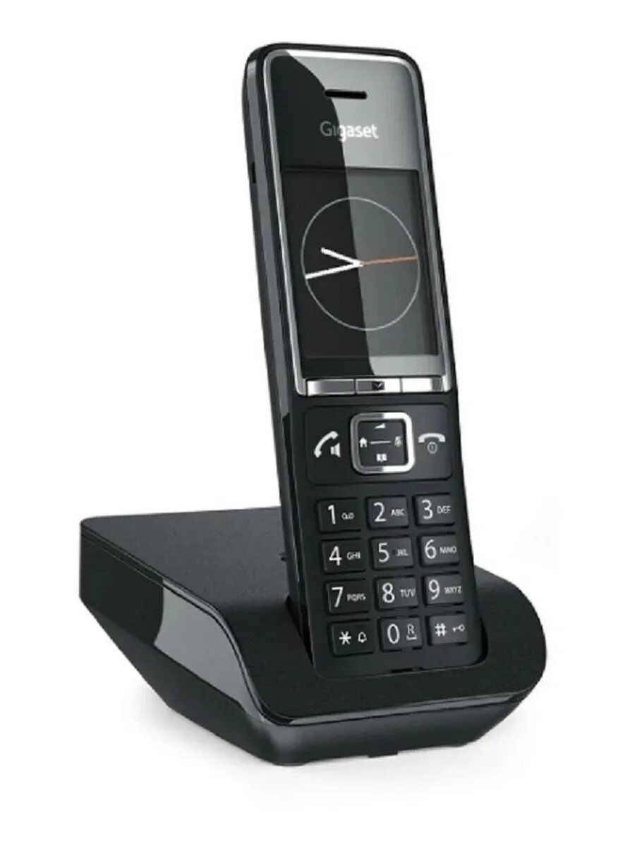 Телефон Dect Comfort 550 RUS черный АОН