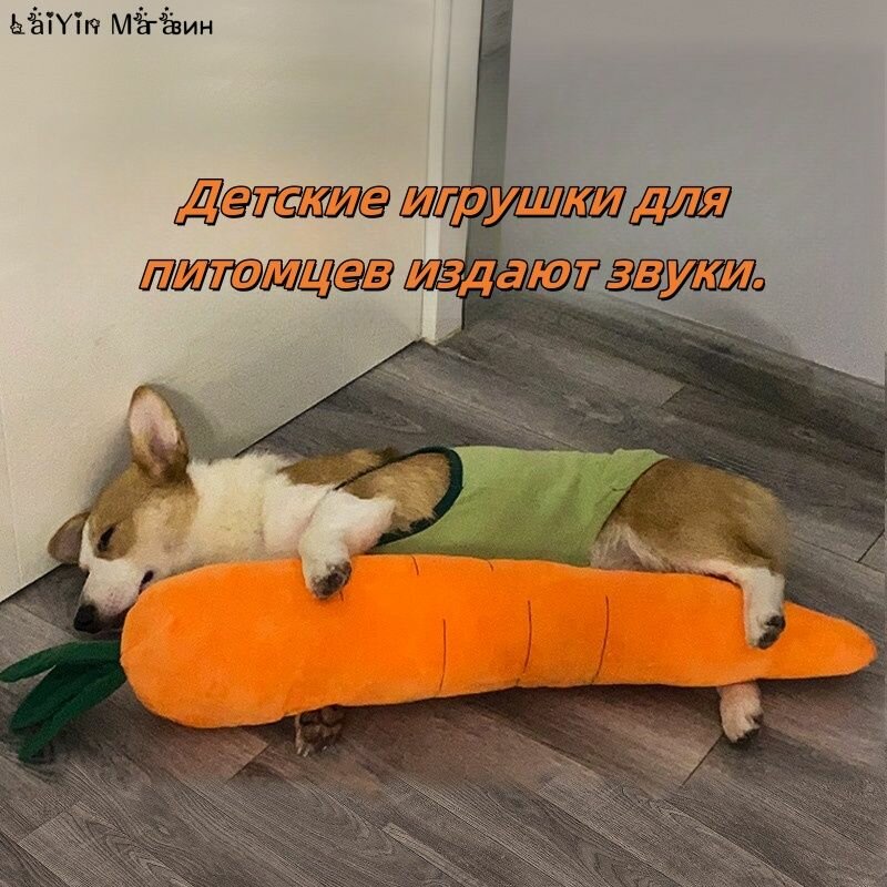 Детские игрушки для питомцев издают звуки.