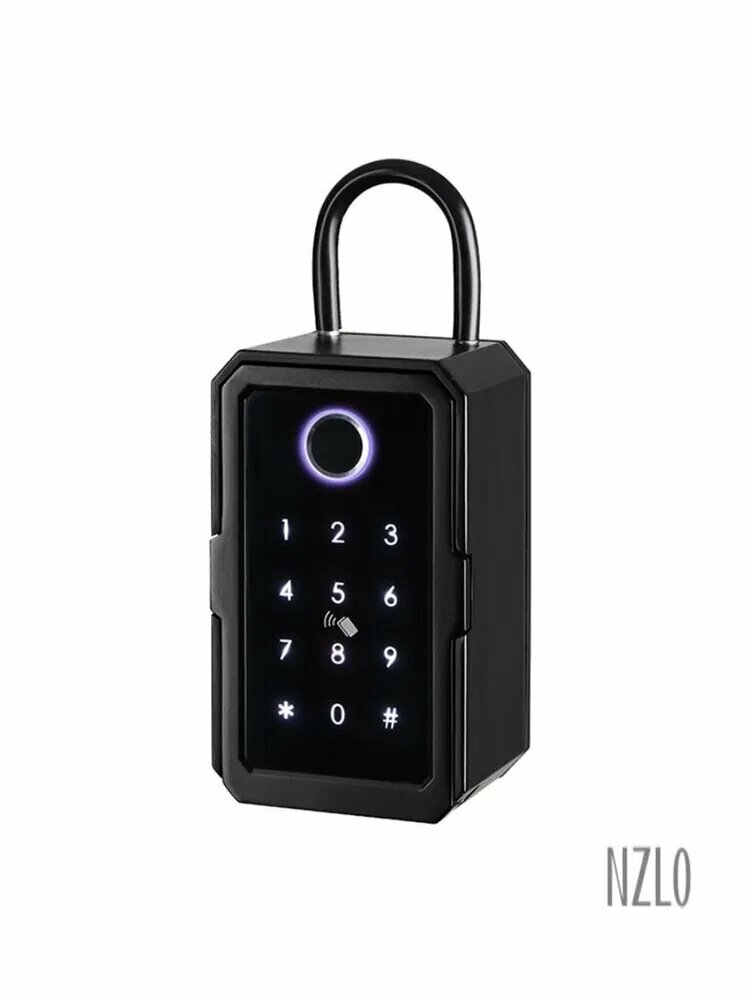 K2Блокировка умного ключа Электронный замок Ttlock Wi-Fi Водонепроницаемый настенный с отпечатками пальцев Дверной Безопасность Lockbox