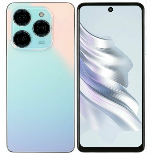 фото 6,8" смартфон tecno spark 20 pro 12/256 гб (spark 20 pro) 2023, голубой