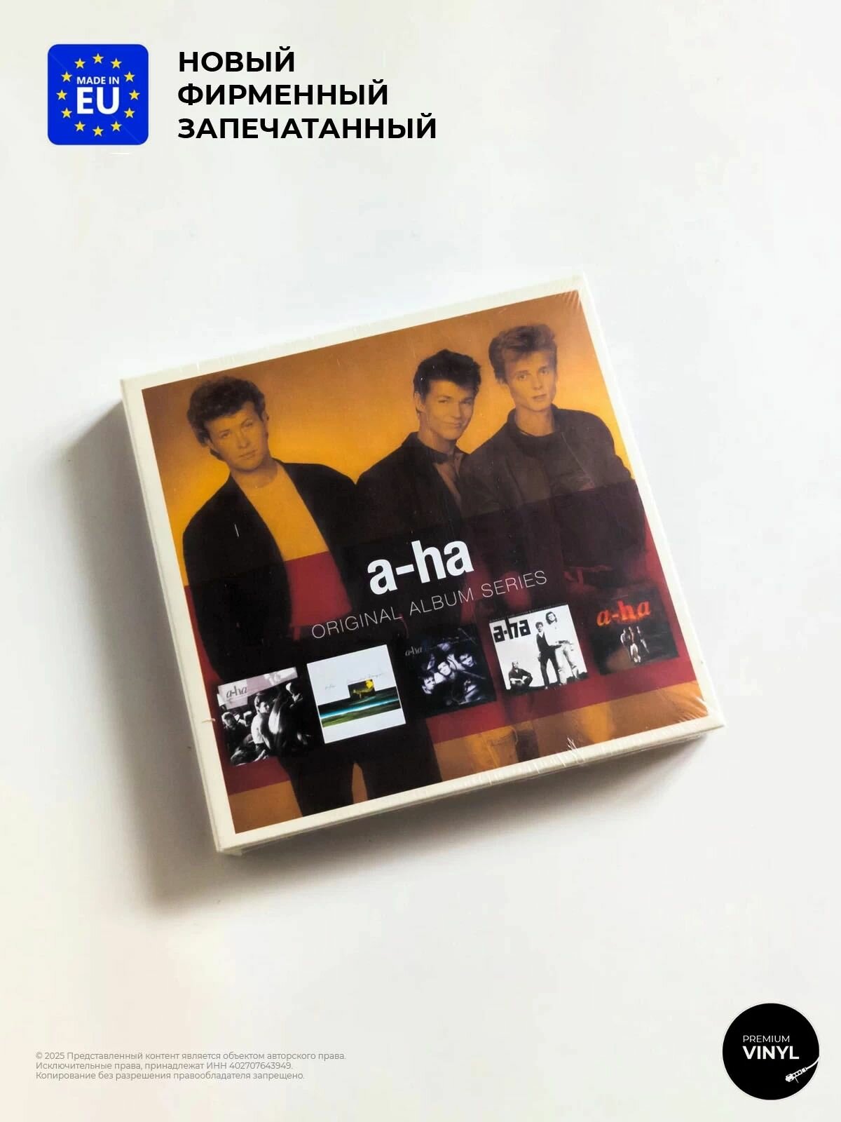 Фирменный аудио диск A-HA - Original Album Series (5CD) 2011, Papersleeves In Case