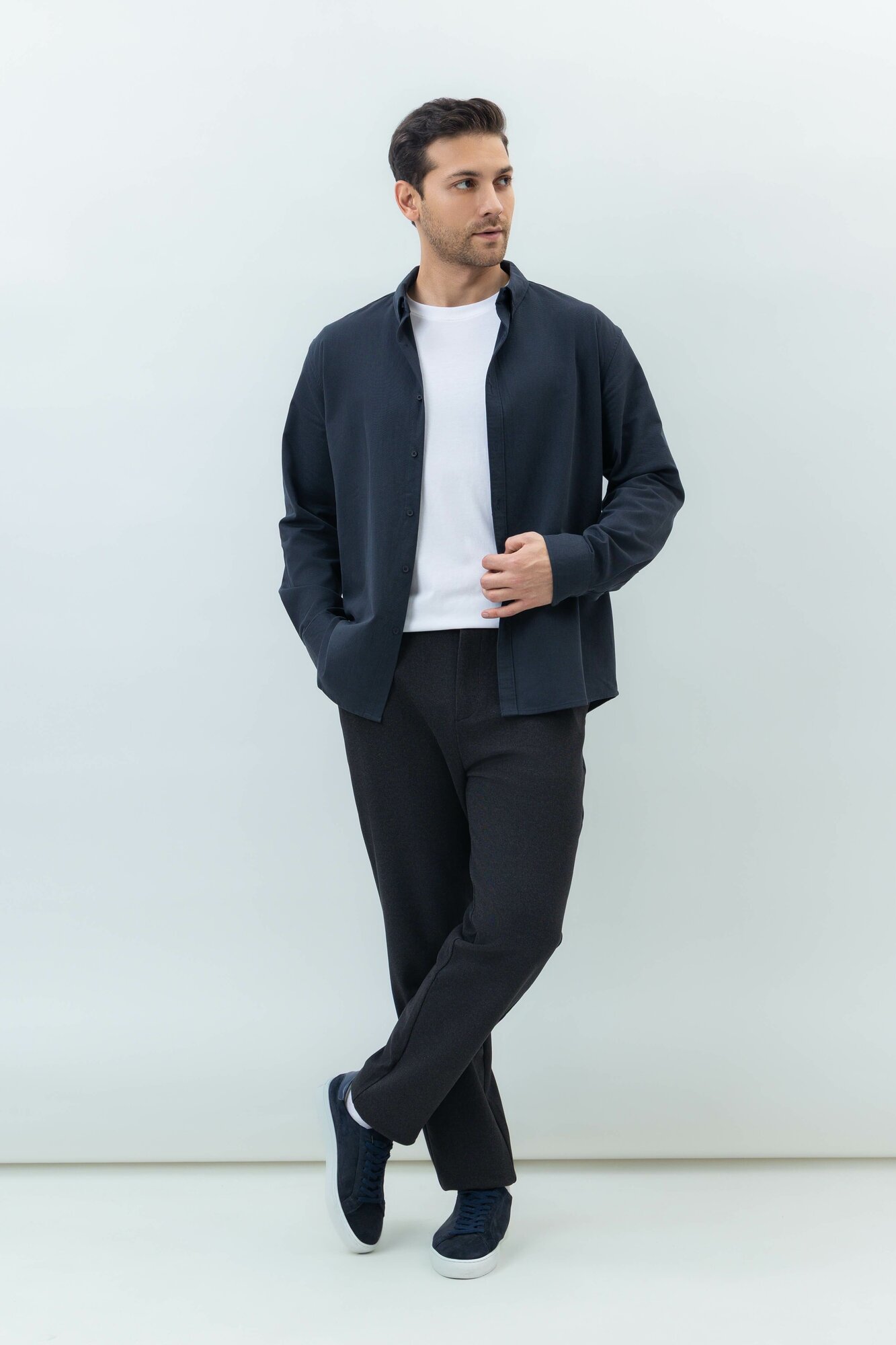 Брюки классические TERRA PRO, размер 29, dark grey — фото 1