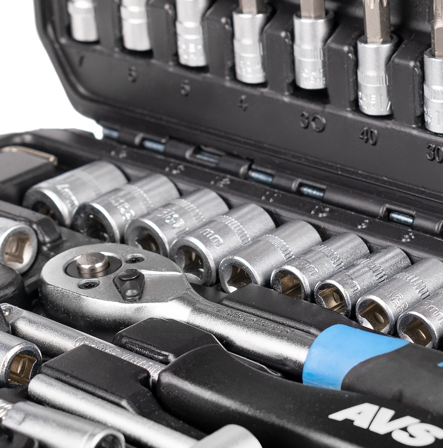 Набор инструментов 46 предметов "master" avs mts-46 — фото 1