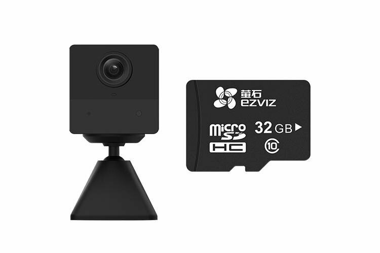 Камеры видеонаблюдения EZVIZ черные 7105042 высокая четкость ночное видение Wi-Fi поддержка облачного хранения