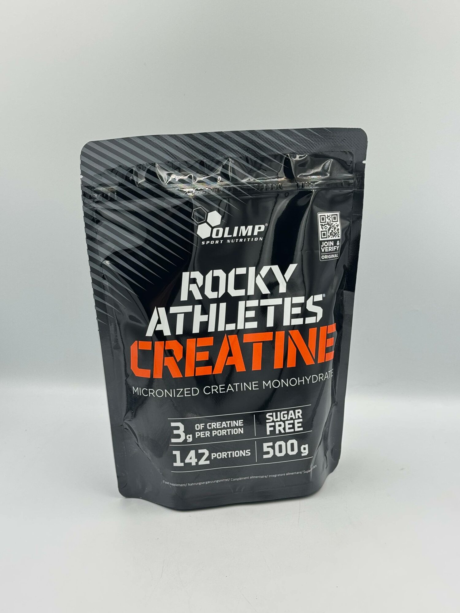 Креатин Olimp "Rocky Athletes Creatine", порошок, без вкуса, 500г