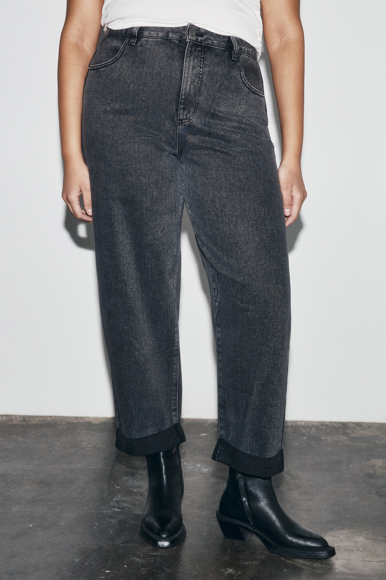 Джинсы бананы Plus size 