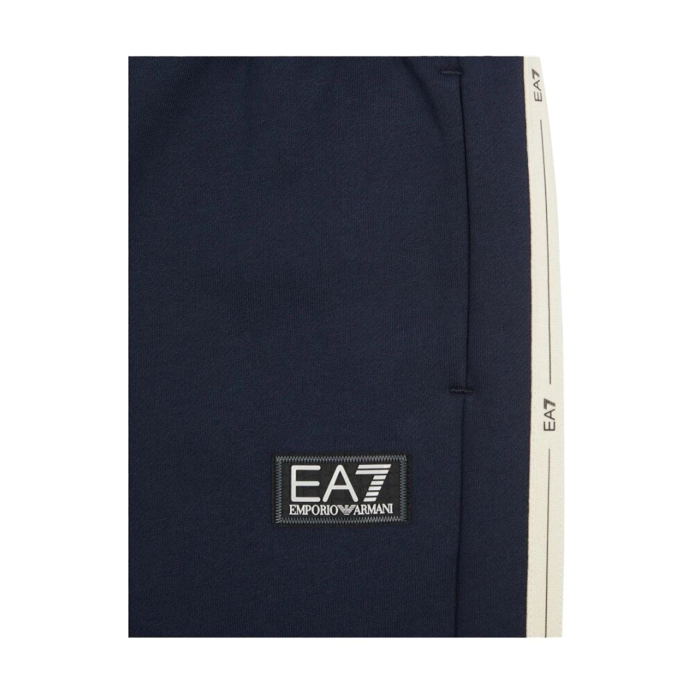Брюки EA7 EMPORIO ARMANI, размер 10 лет, синий — фото 1