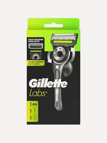 Изображение товара GILLETTE Станок для бритья Labs + 1 сменная кассета