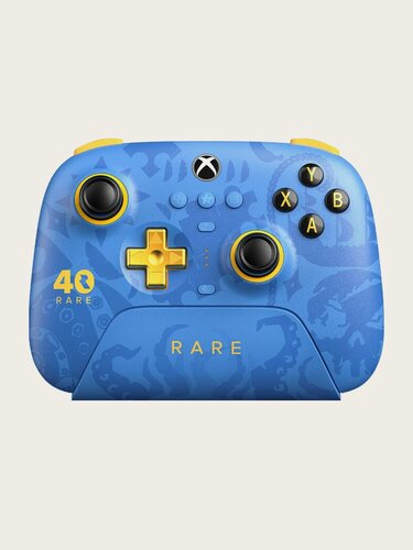 Изображение товара Игровой контроллер 8BitDo three-mode Pro+Rare 40th anniversary joint edition, синий