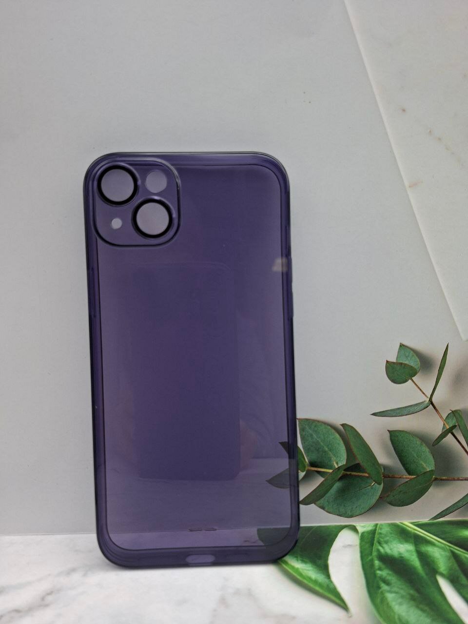 Силиконовый чехол на iPhone 14 Plus защитный